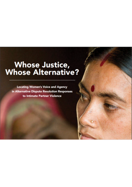 Whose Justice, Whose Alternative