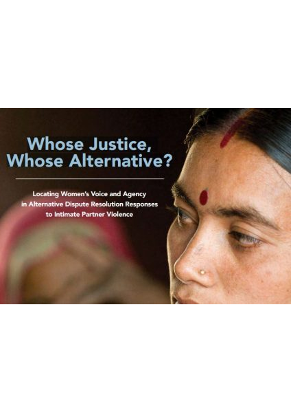 Whose Justice, Whose Alternative?