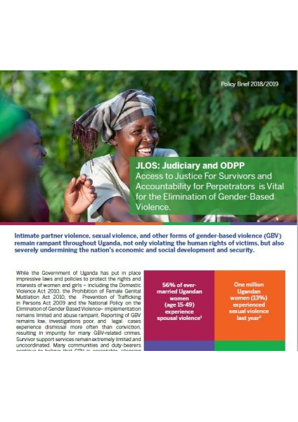 JLOS- Judiciary and ODPP Budget Policy Brief (2018)