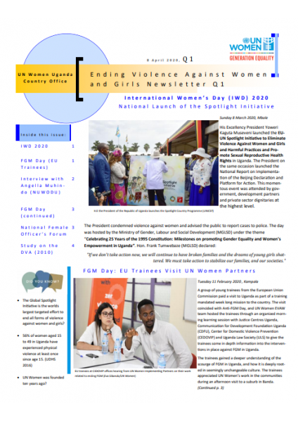 UN Women Uganda Newsletter